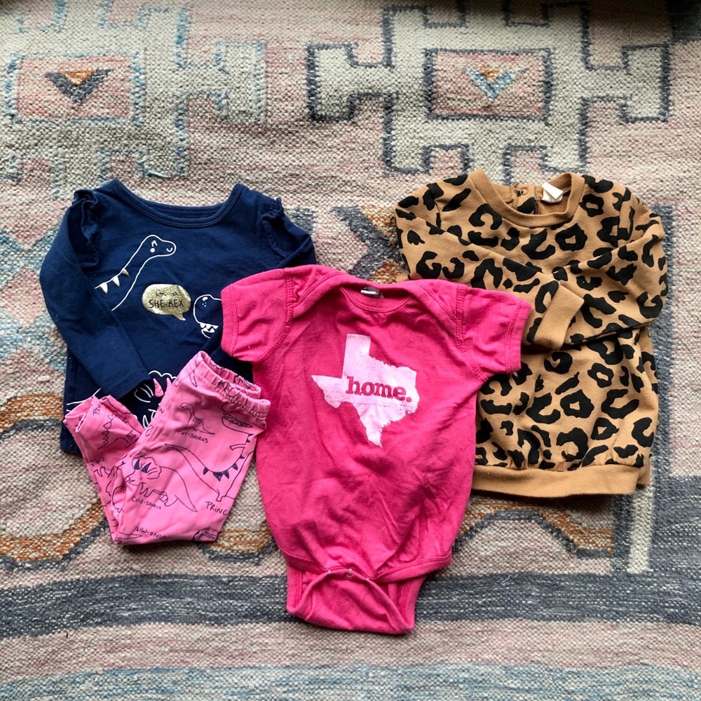 12 month trio + 10 Copper Pearl Bibs